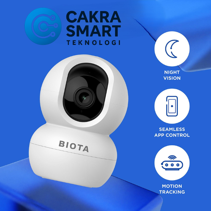 BIOTA Smart Camera Indoor PTZ Lite | Cakra Smart