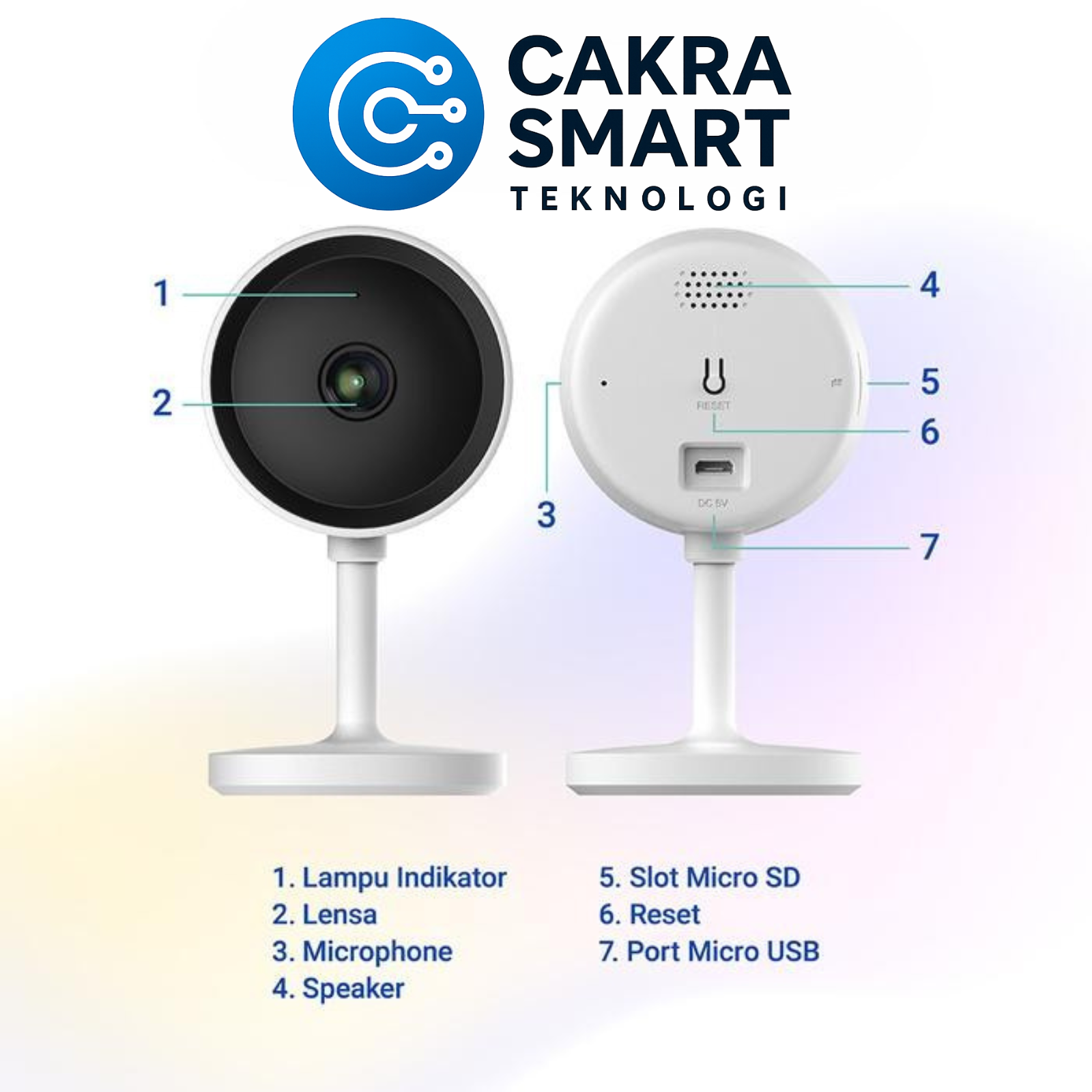 BIOTA Smart Camera Indoor Fixed - Gambar 4