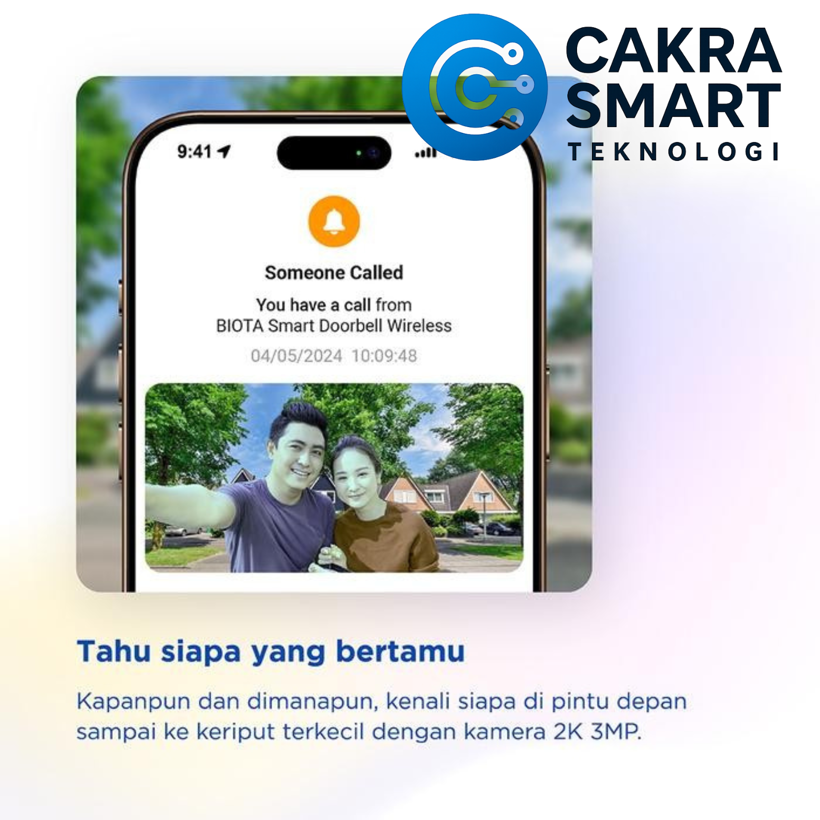 BIOTA Smart Wireless Doorbell - Gambar 5