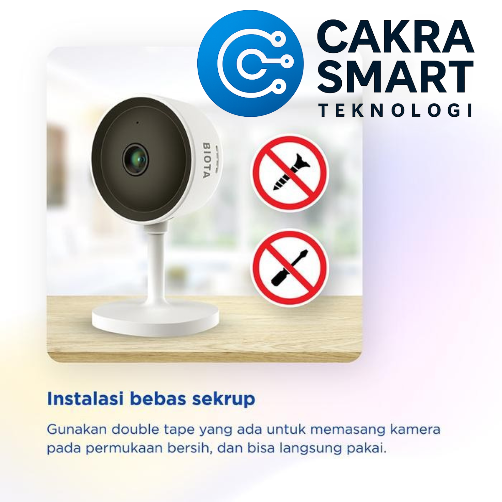 BIOTA Smart Camera Indoor Fixed - Gambar 6