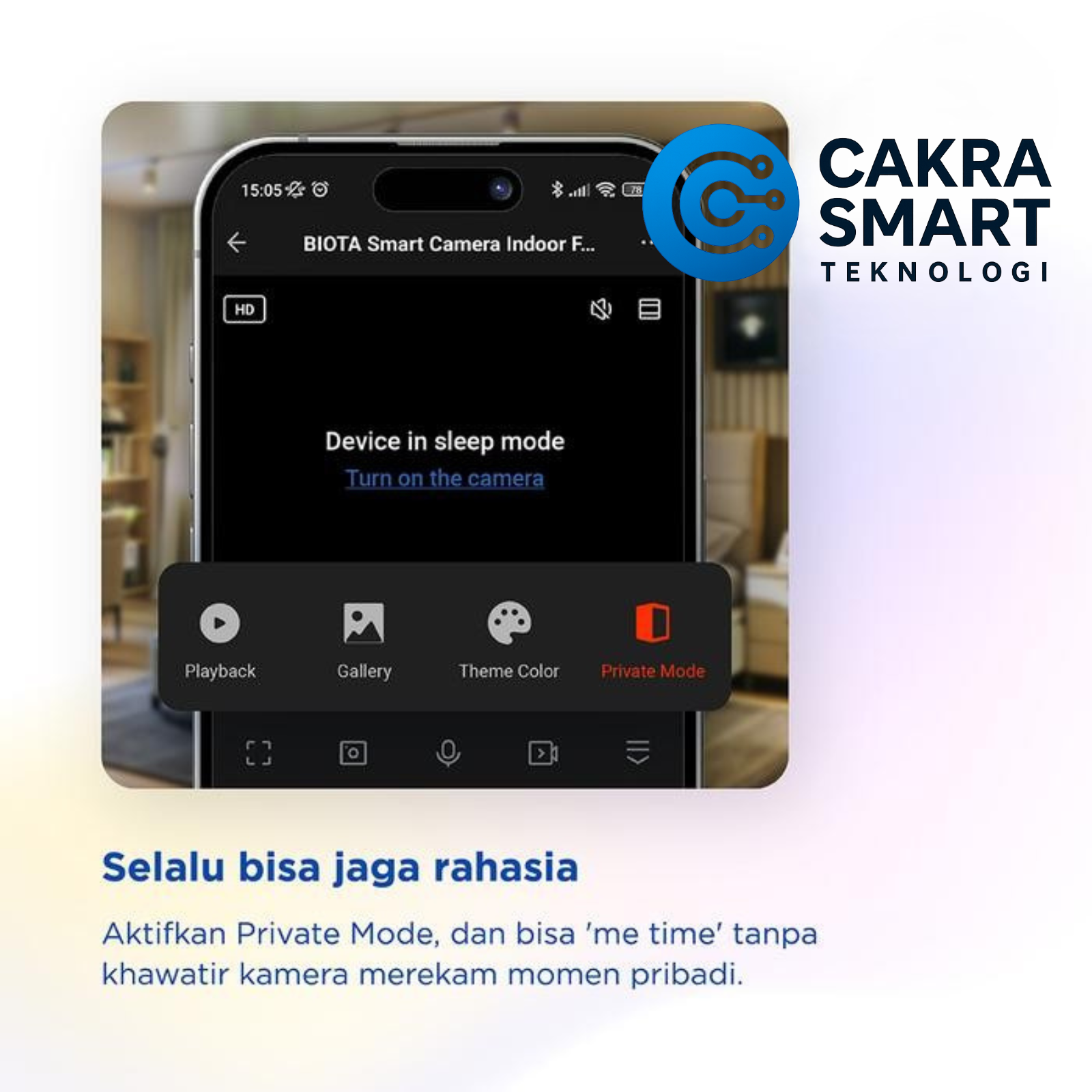 BIOTA Smart Camera Indoor Fixed - Gambar 7