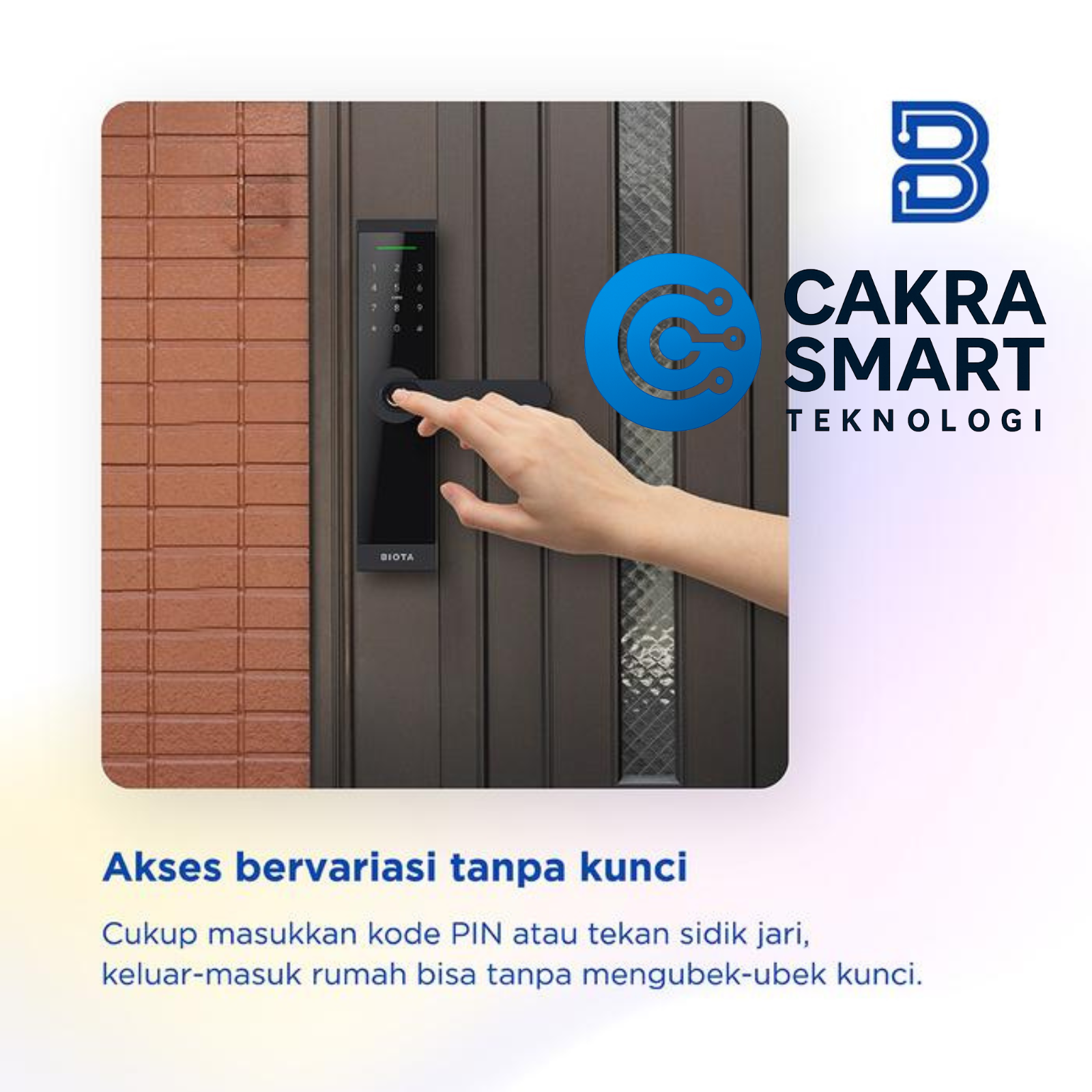 BIOTA Smart Door Lock Plus - Gambar 4