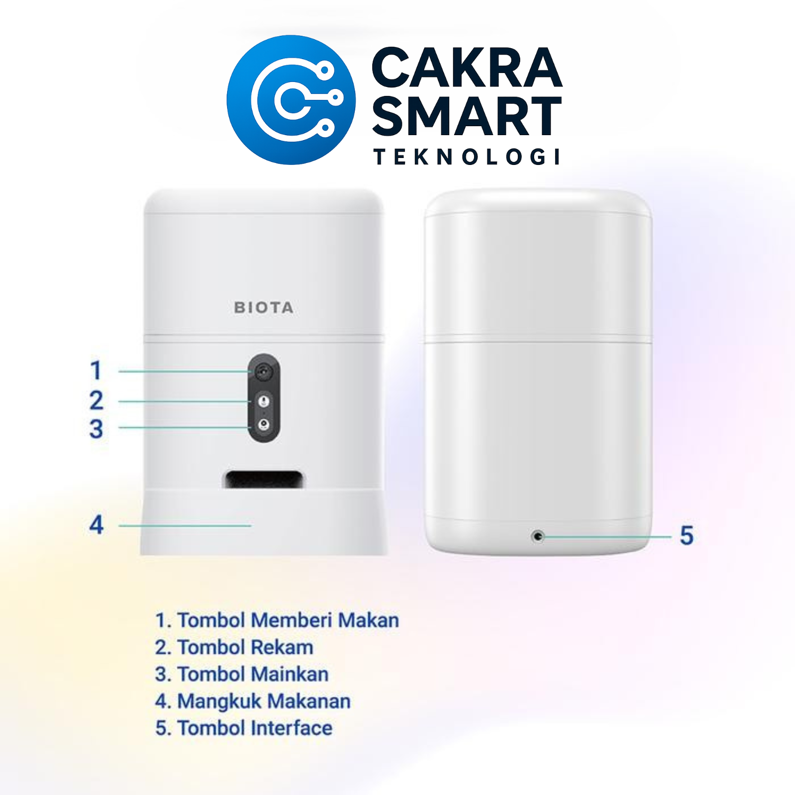 BIOTA Smart Pet Feeder - Gambar 2