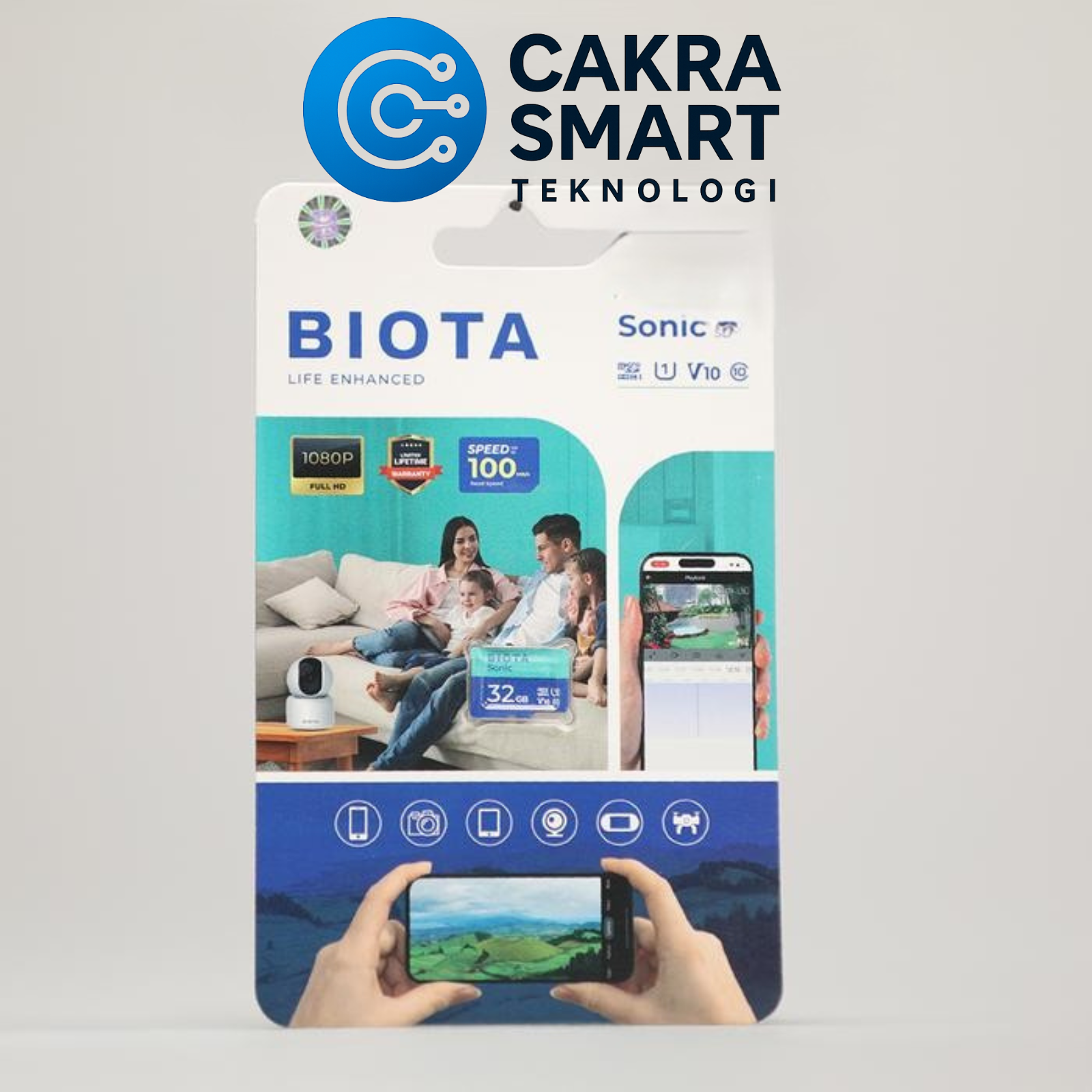 BIOTA Sonic MicroSD 64GB - Gambar 2
